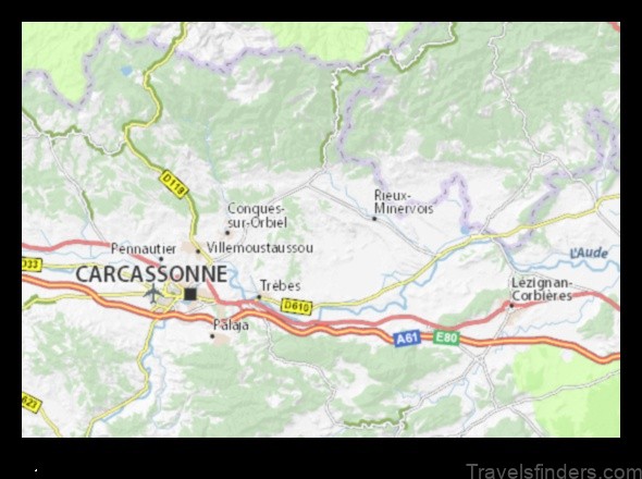 map of laure minervois a guide to the region