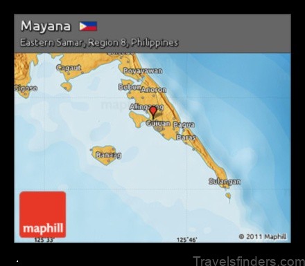 map of mayana philippines