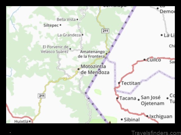 Map of Mazapa Mexico