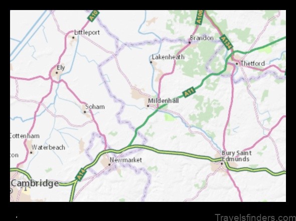 map of mildenhall uk a comprehensive guide