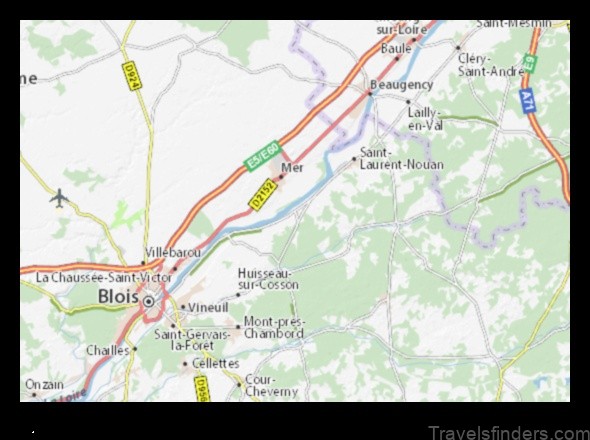 map of muides sur loire explore the town with this handy guide