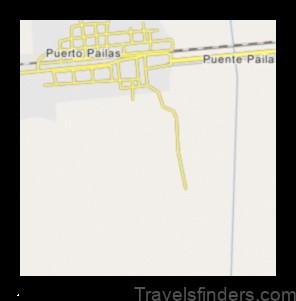 Map of Puerto Pailas Bolivia
