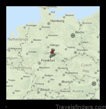 Map of Tann Germany