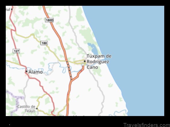 map of tuxpam de rodriguez cano