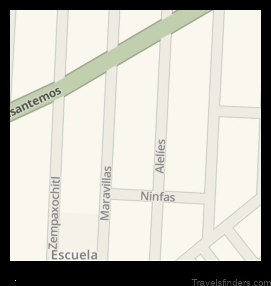 Map of Unidad Habitacional José María Morelos y Pavón Mexico