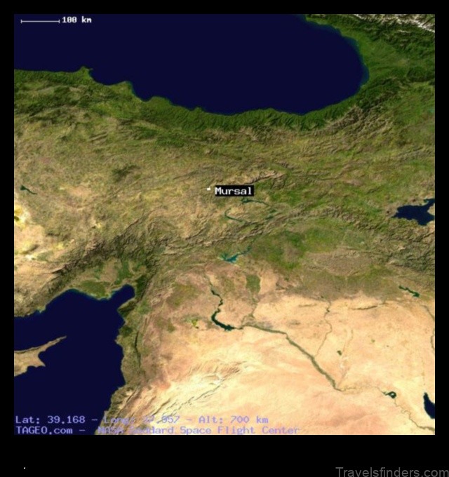 Map of Mursal Turkey