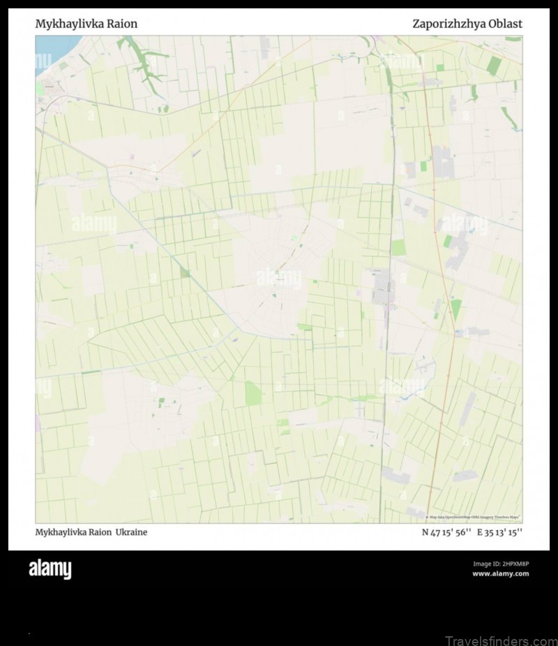 mykhaylivka ukraine a map
