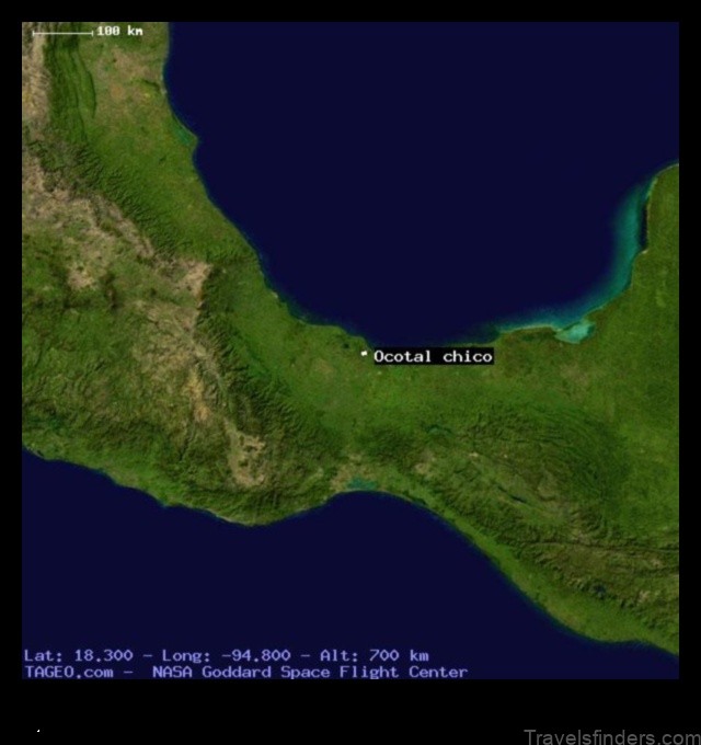 Map of Ocotal Chico Mexico