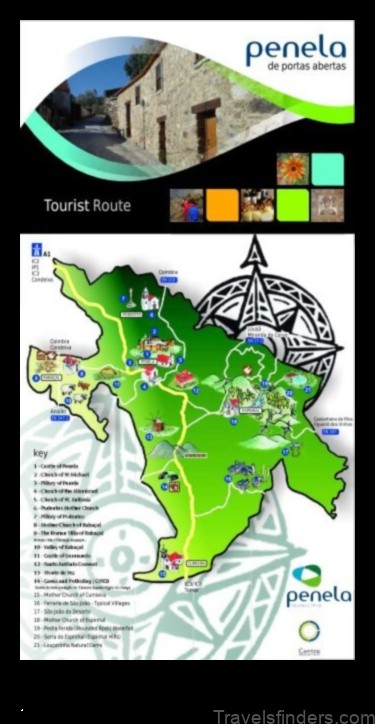 penela a town map for visitors