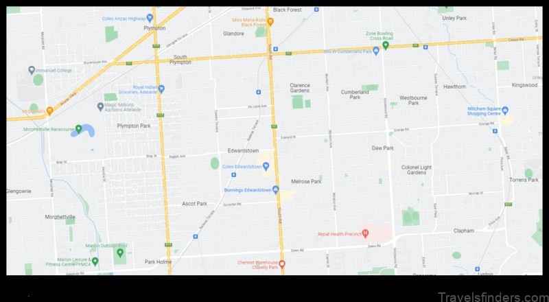 Map of Plympton Park Australia