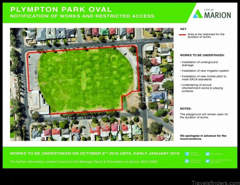 plympton park a map of the green space