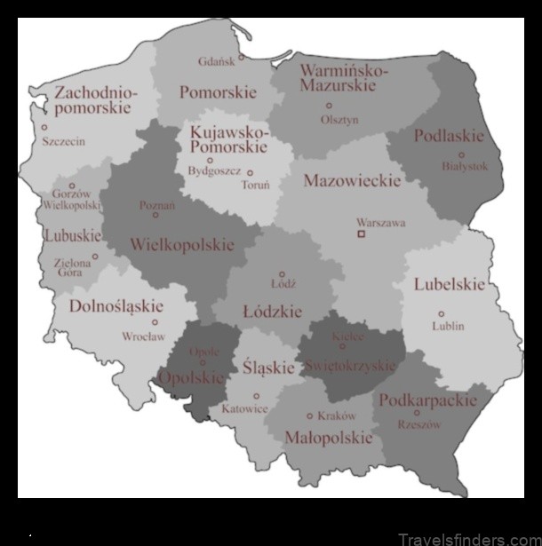 polska cerekiew poland map a visual guide 3