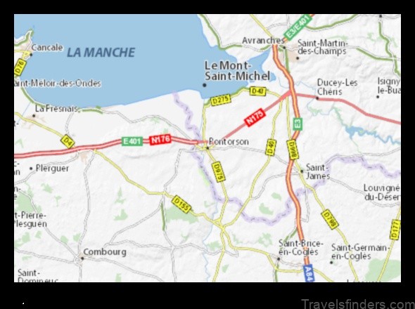 pontorson france a map to your adventure 2