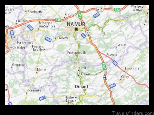 profondeville belgium a detailed map 3