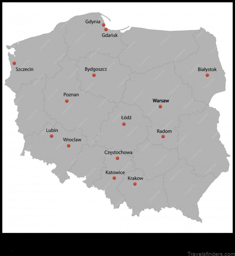 Map of Pruchna Poland