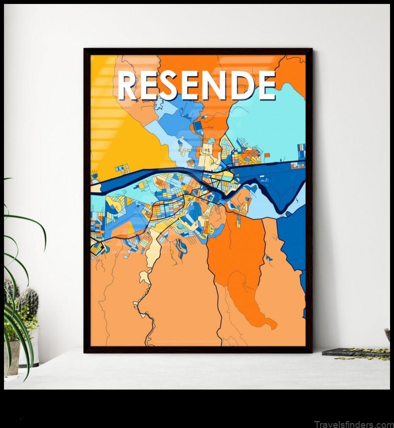 Map of Resende Brazil