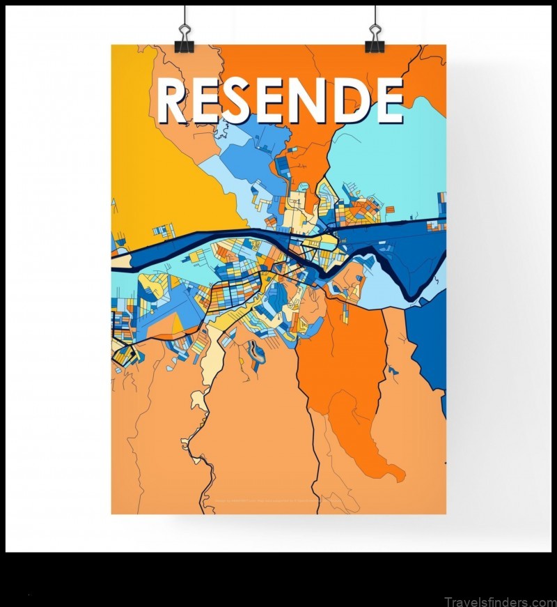 Map of Resende Brazil