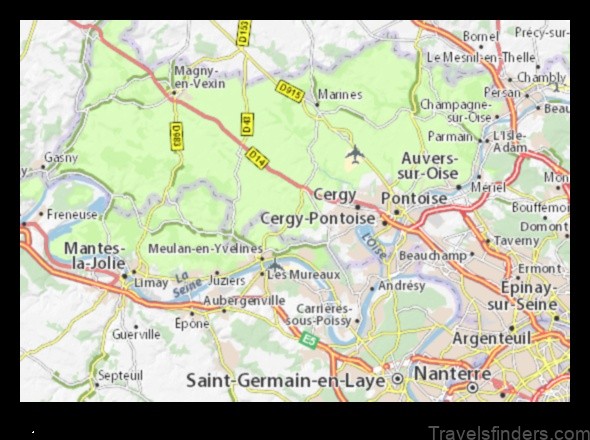 sagy france a detailed map 1