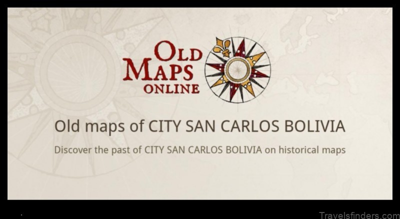 san carlos bolivia a map of the city 3