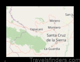 Map of San Carlos Bolivia