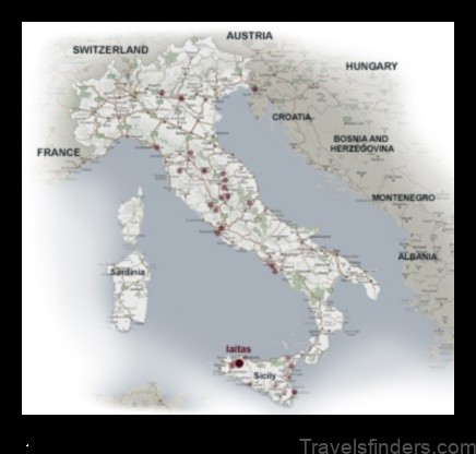 Map of San Giuseppe Jato Italy