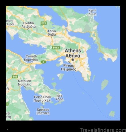 Map of Selínia Greece