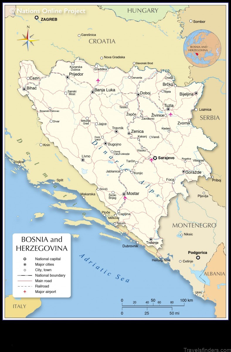 Map of Šerići Bosnia and Herzegovina