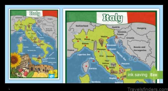 Map of Siviano Italy