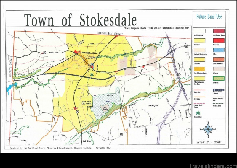 Map of Stokesdale United States