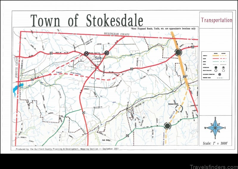 Map of Stokesdale United States