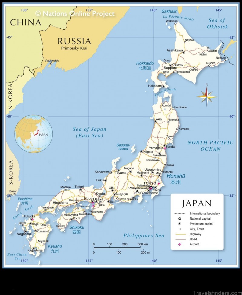 sue japan a map of the town