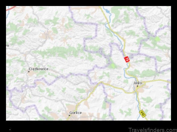 szerzyny poland a detailed map