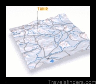 Map of Tahir Turkey
