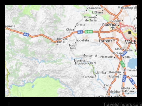 turis spain a town map