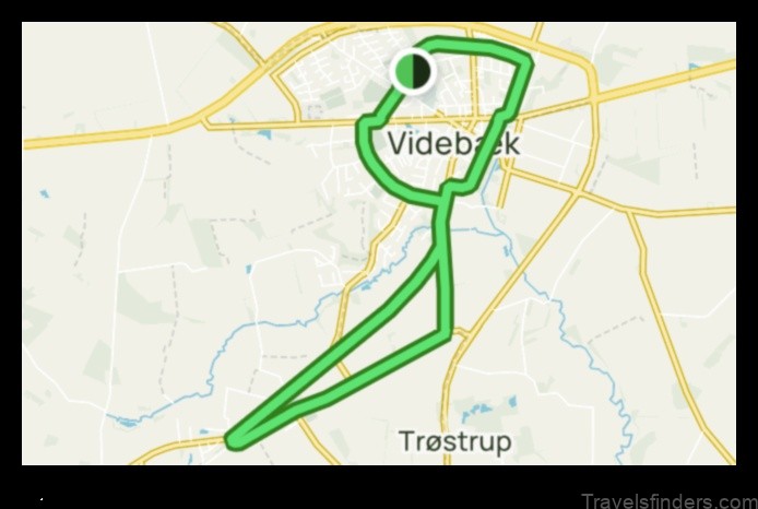 videbaek denmark a map of the city