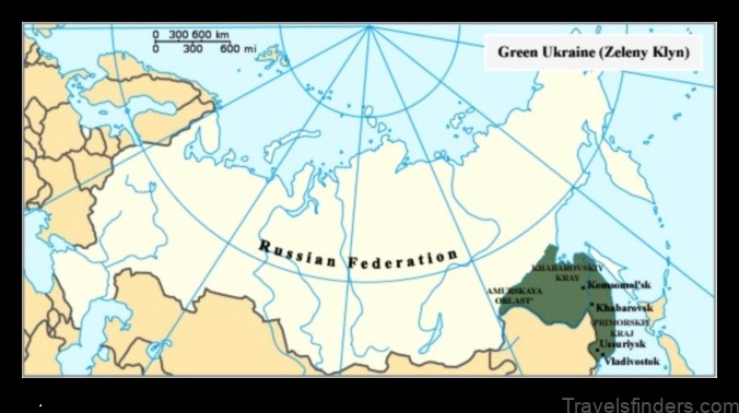 zelenyy hay a map of the region