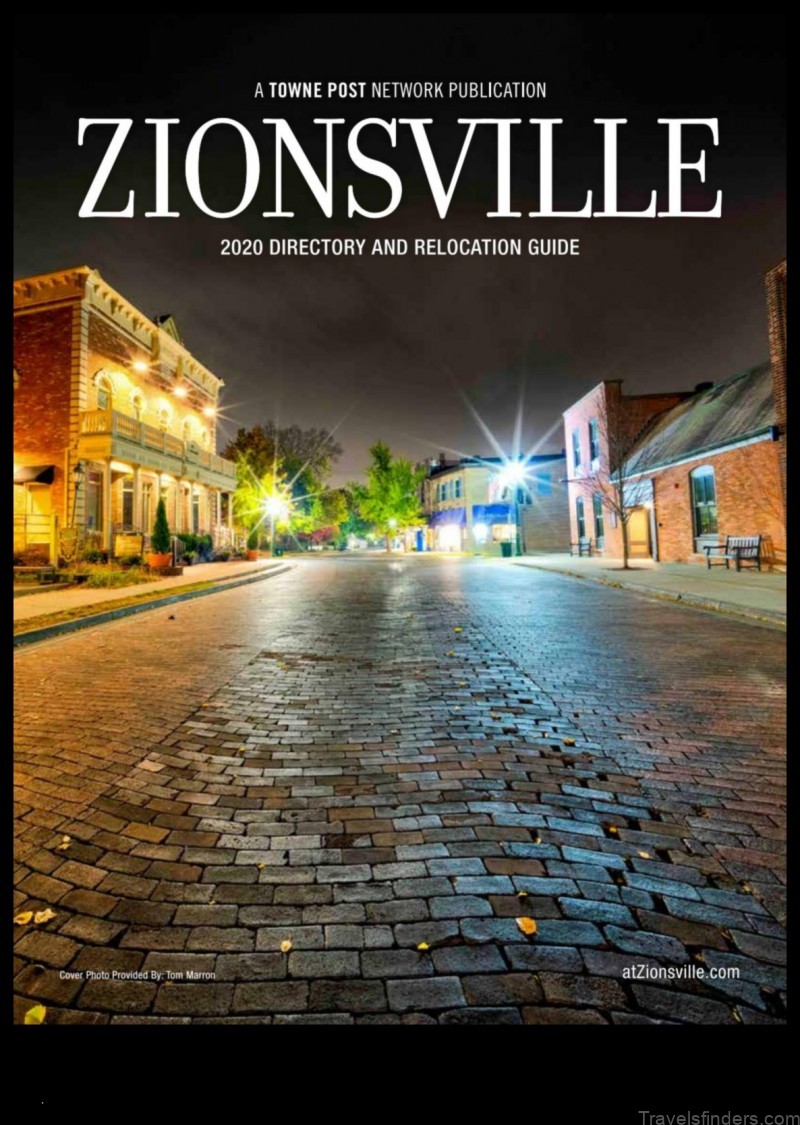 Map of Zionsville United States