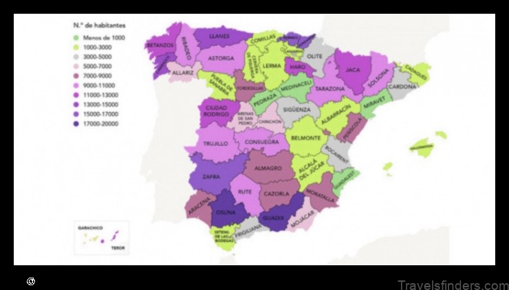 Map of Mascaraque Spain