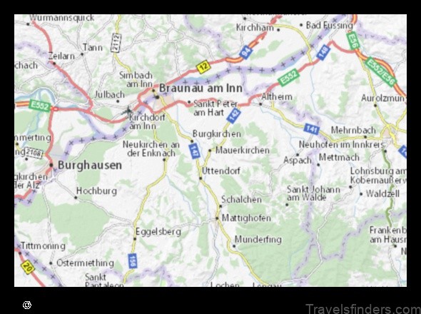 Map of Mauerkirchen Austria