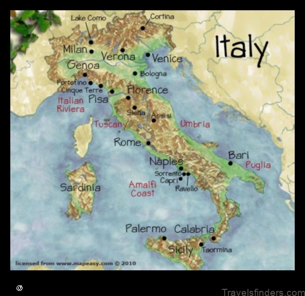 Map of Milzano Italy