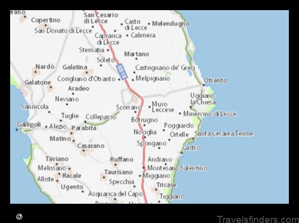 Map of Muro Leccese Italy