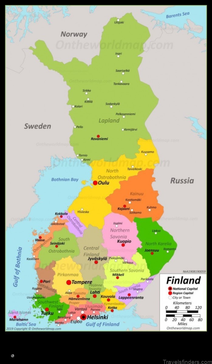 Map of Muurla Finland