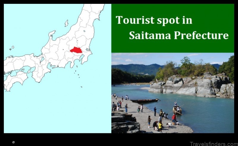 explore the charming town of nagatoro japan with this map