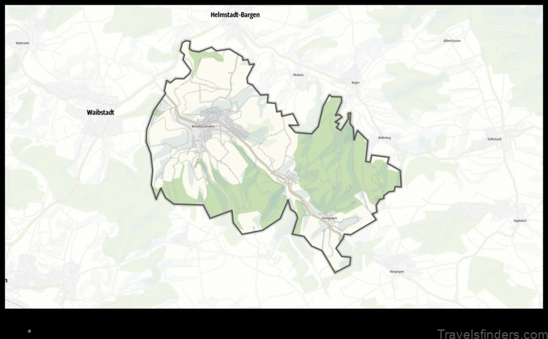 explore the charming town of neckarbischofsheim germany with this detailed map