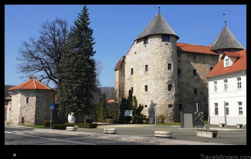 explore the charming town of ogulin croatia with this detailed map