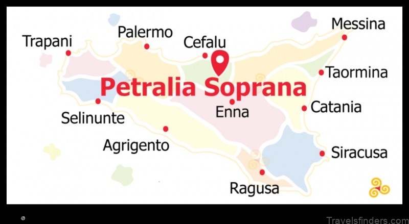 explore the charming town of petralia soprana italy with this detailed map