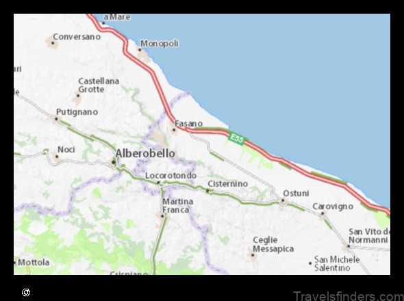 explore the charming town of pezze di greco italy with this detailed map