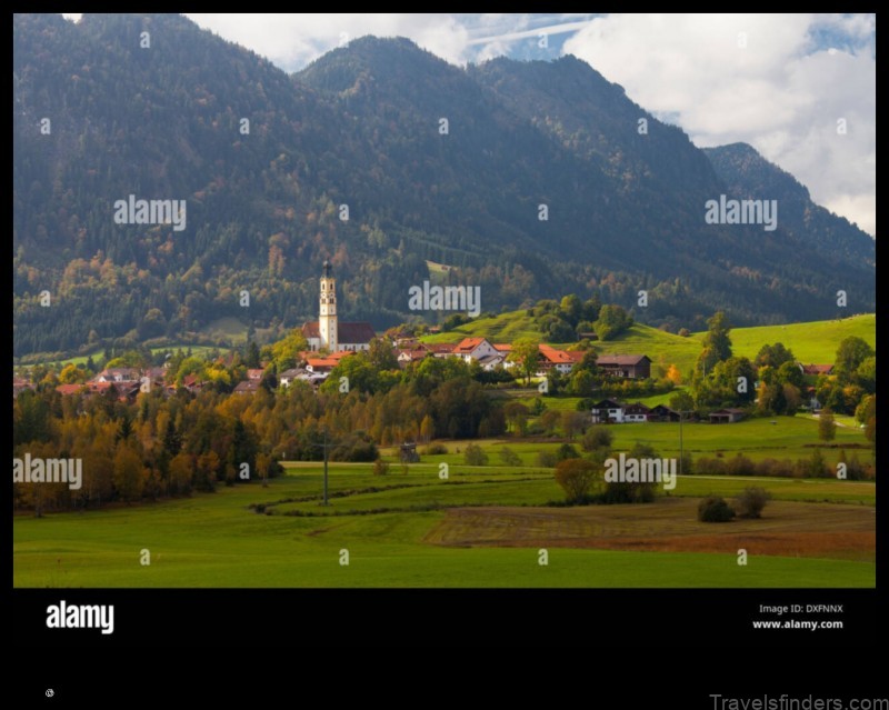 Map of Pfronten Germany