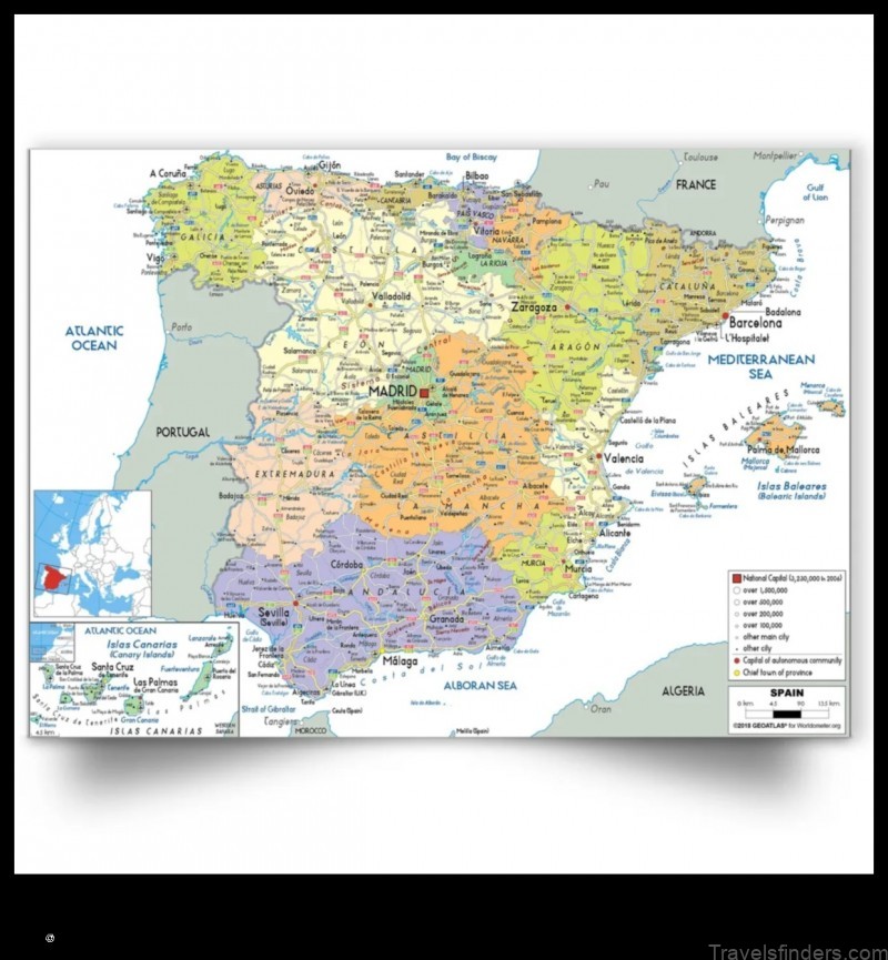 Map of Pizarral Spain