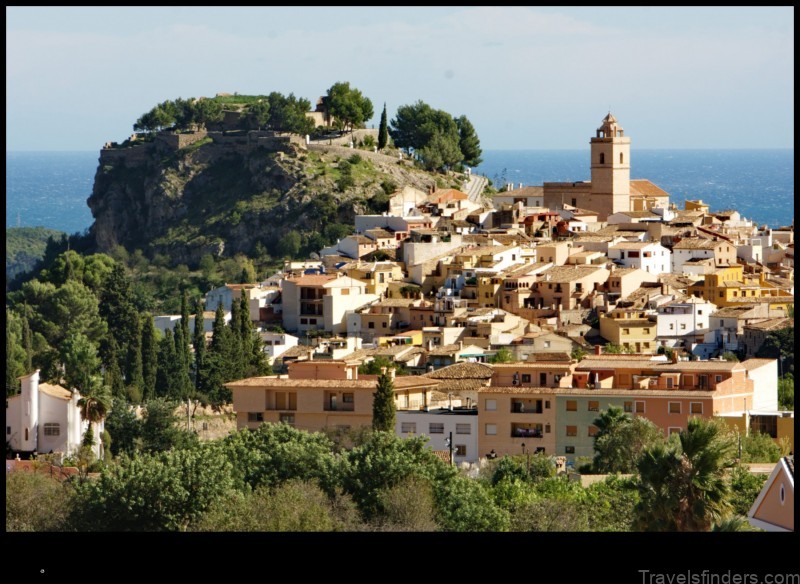 explore the charming town of polop spain with this map